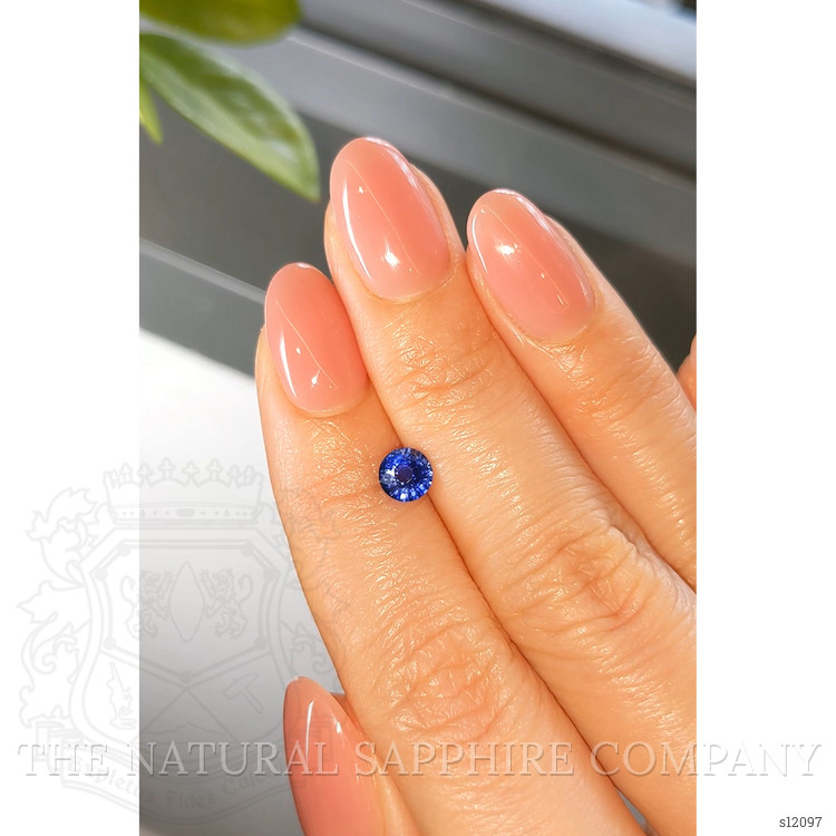 0.75 Ct. Blue Sapphire from Ceylon (Sri Lanka)