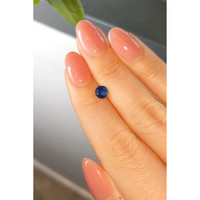 0.73 Ct. Blue Sapphire from Ceylon (Sri Lanka) Life Style