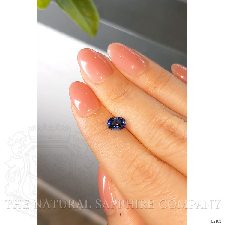 1.35 Ct. Blue Sapphire from Ceylon (Sri Lanka)