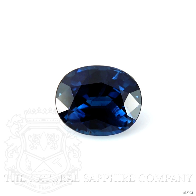 0.99 Ct. Blue Sapphire from Ceylon (Sri Lanka)