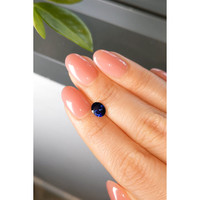 0.96 Ct. Blue Sapphire from Ceylon (Sri Lanka) Life Style