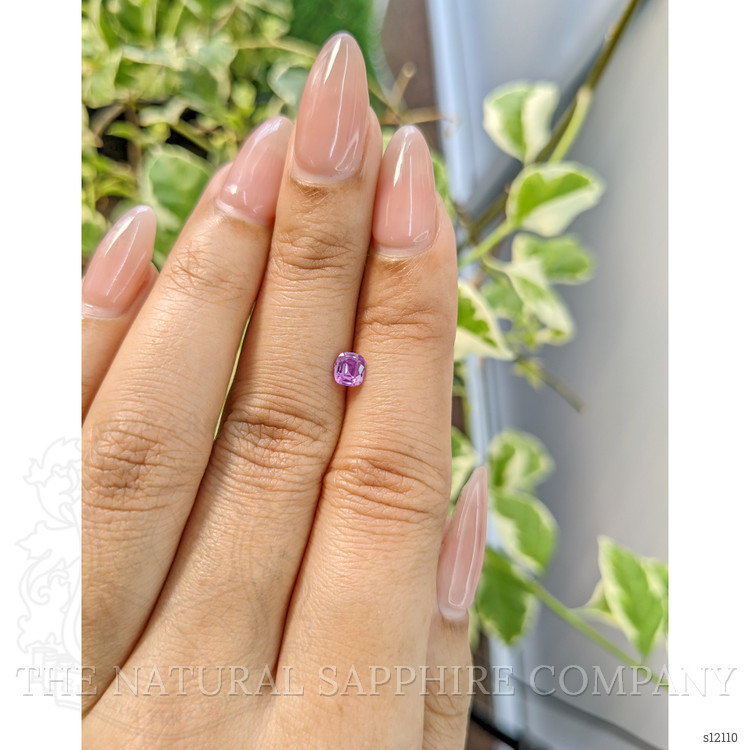 0.44 Ct. Purple Sapphire from Ceylon (Sri Lanka)