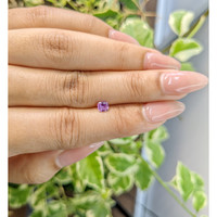0.44 Ct. Purple Sapphire from Ceylon (Sri Lanka) Life Style