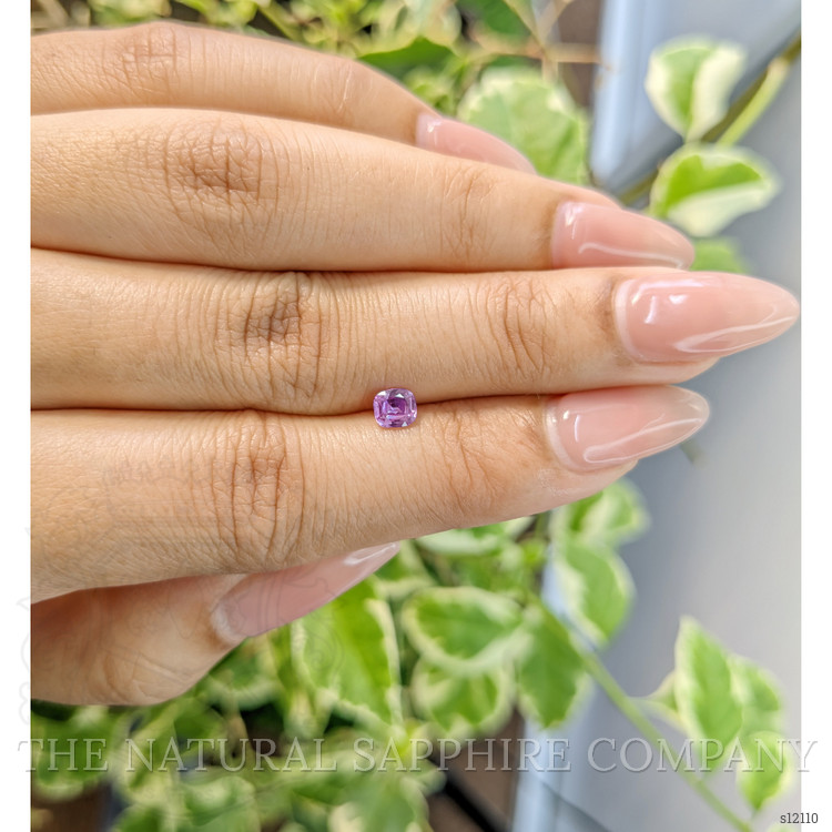 0.44 Ct. Purple Sapphire from Ceylon (Sri Lanka)