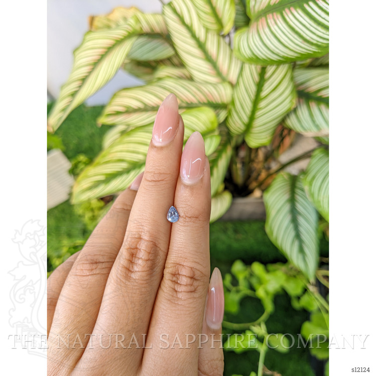 0.47 Ct. Blue Sapphire from Ceylon (Sri Lanka)