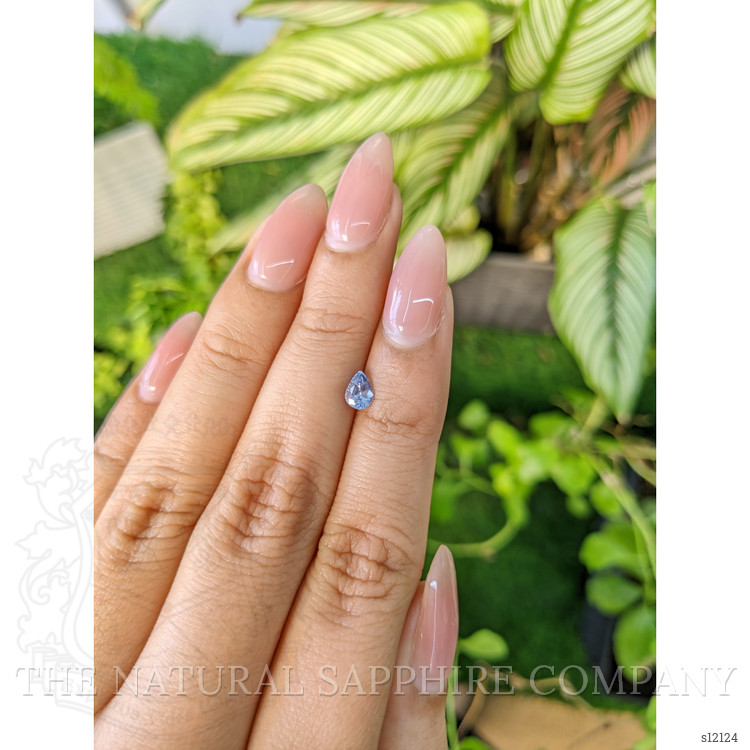 0.47 Ct. Blue Sapphire from Ceylon (Sri Lanka)