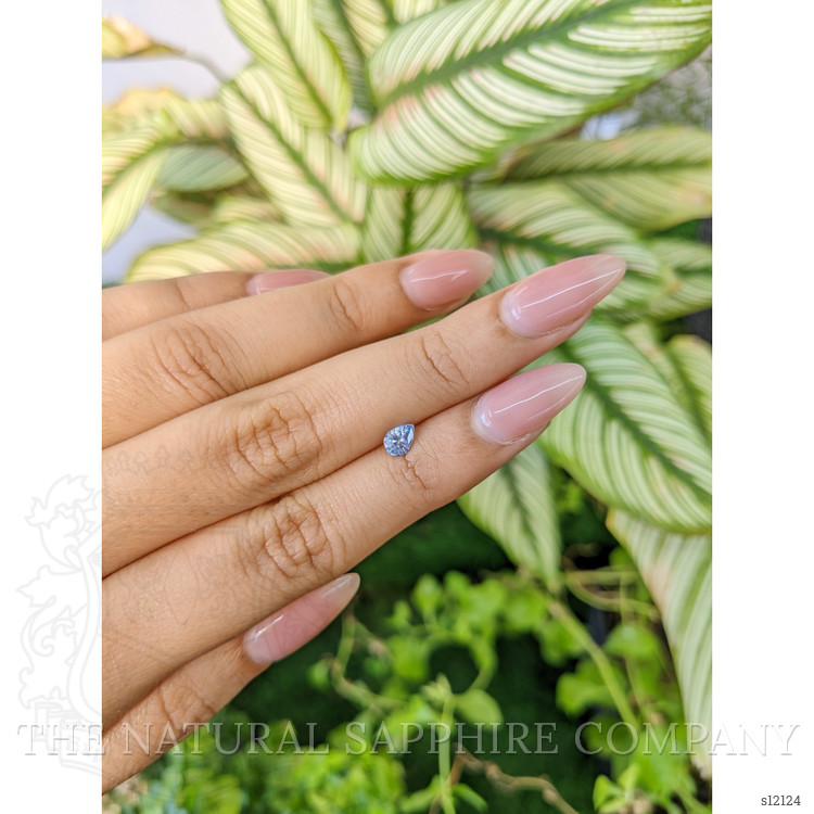 0.47 Ct. Blue Sapphire from Ceylon (Sri Lanka)