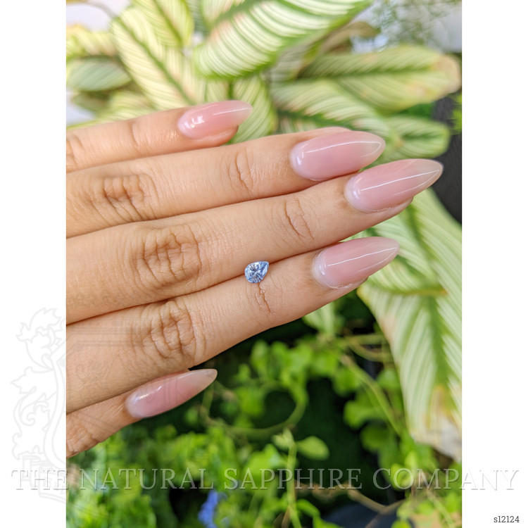 0.47 Ct. Blue Sapphire from Ceylon (Sri Lanka)