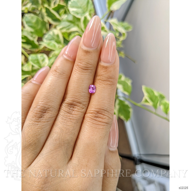 0.45 Ct. Purplish Pink Sapphire from Ceylon (Sri Lanka)