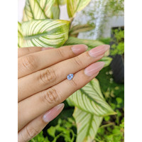 0.52 Ct. Blue Sapphire from Ceylon (Sri Lanka) Life Style