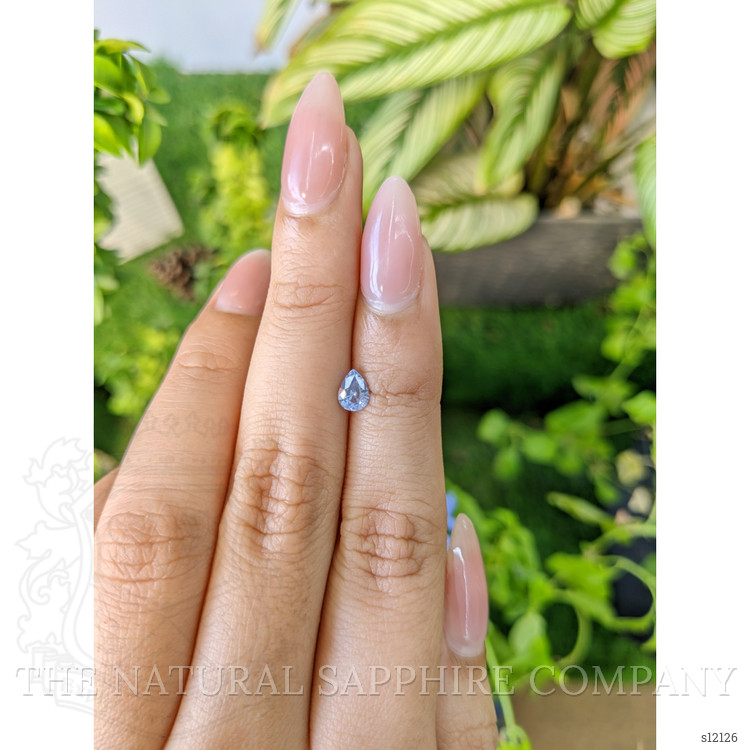 0.52 Ct. Blue Sapphire from Ceylon (Sri Lanka)