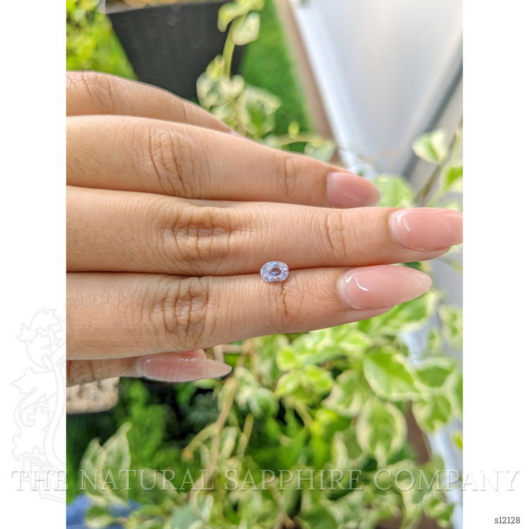 0.55 Ct. Purple Sapphire from Ceylon (Sri Lanka)
