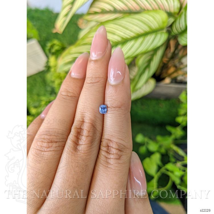 0.36 Ct. Blue Sapphire from Ceylon (Sri Lanka)