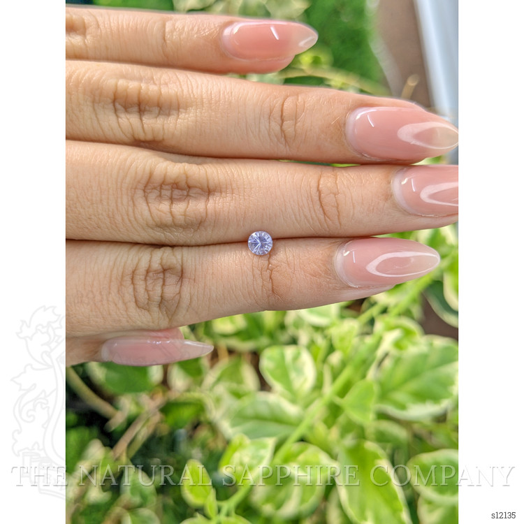 0.41 Ct. Purple Sapphire from Ceylon (Sri Lanka)