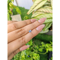 0.51 Ct. Blue Sapphire from Ceylon (Sri Lanka) Life Style