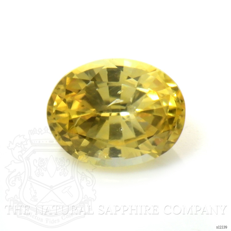 0.44 Ct. Yellow Sapphire from Ceylon (Sri Lanka)