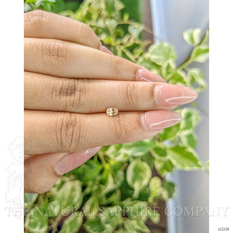 0.44 Ct. Yellow Sapphire from Ceylon (Sri Lanka)