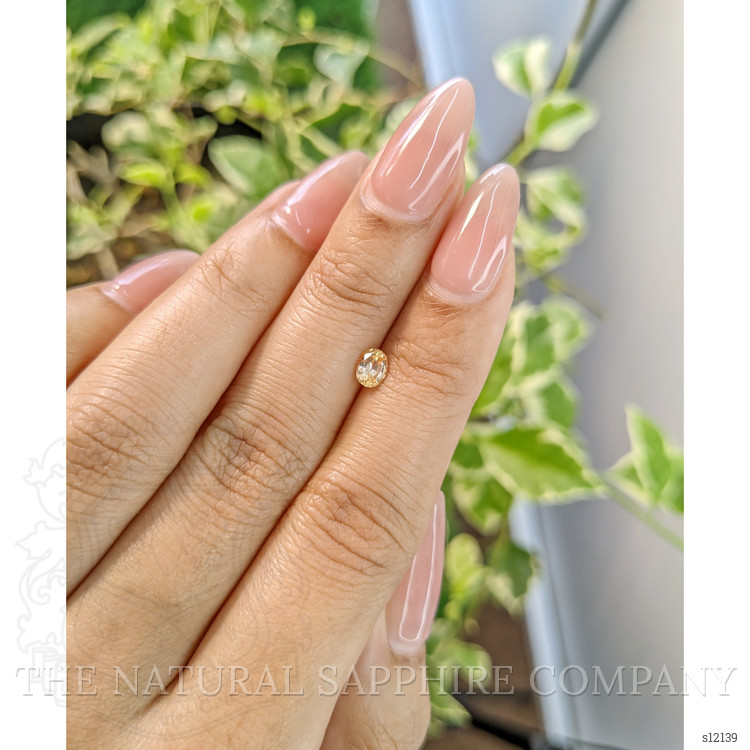 0.44 Ct. Yellow Sapphire from Ceylon (Sri Lanka)