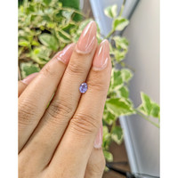 0.57 Ct. Purple Sapphire from Ceylon (Sri Lanka) Life Style
