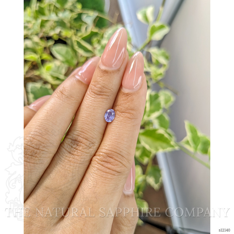 0.57 Ct. Purple Sapphire from Ceylon (Sri Lanka)