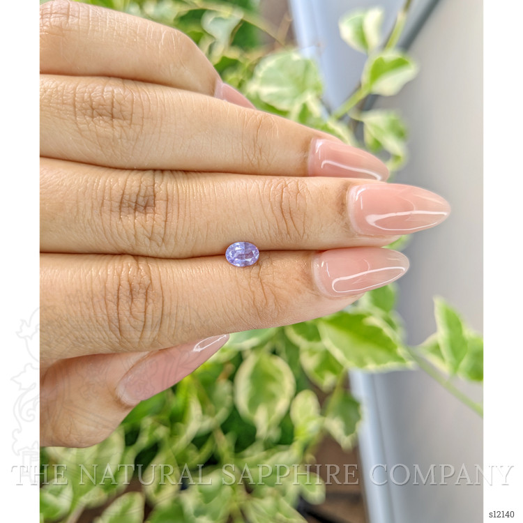 0.57 Ct. Purple Sapphire from Ceylon (Sri Lanka)