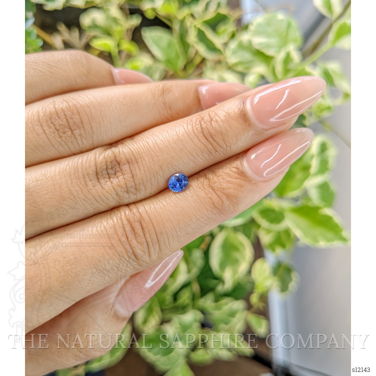 0.50 Ct. Blue Sapphire from Ceylon (Sri Lanka)