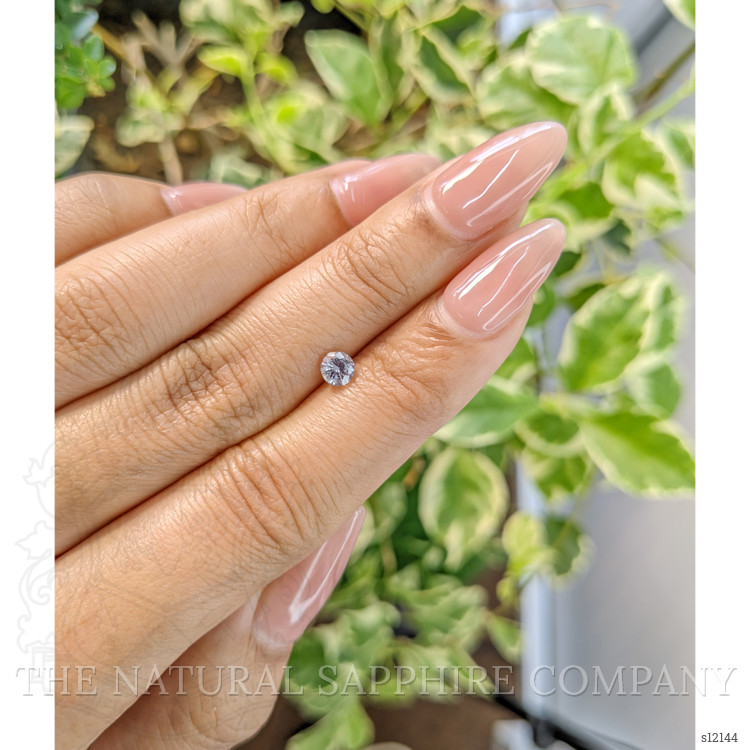 0.46 Ct. Peach Sapphire from Ceylon (Sri Lanka)
