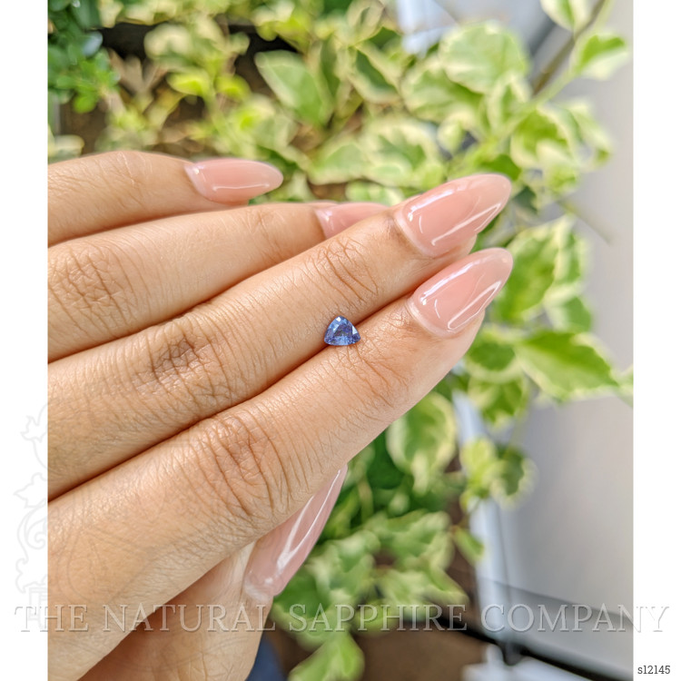 0.37 Ct. Blue Sapphire from Ceylon (Sri Lanka)