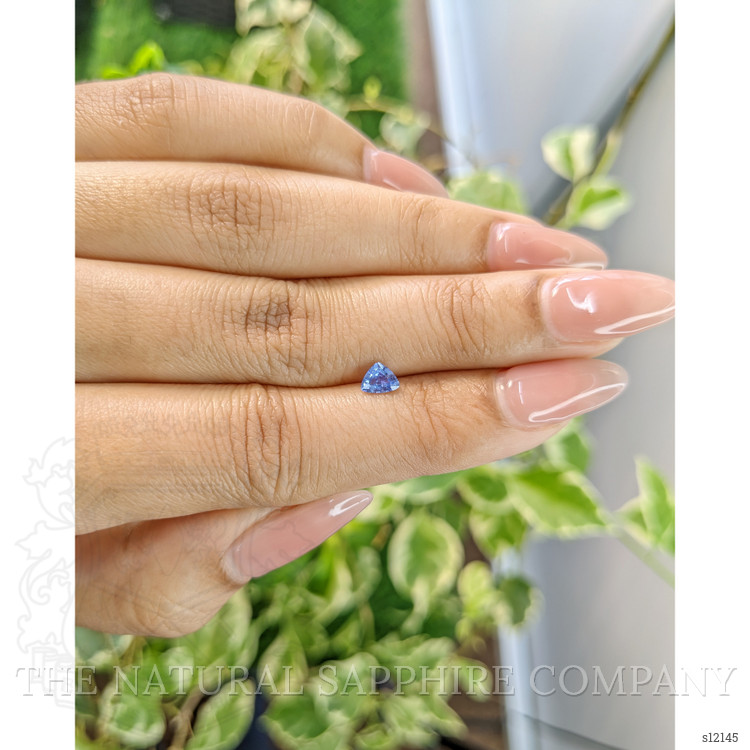 0.37 Ct. Blue Sapphire from Ceylon (Sri Lanka)