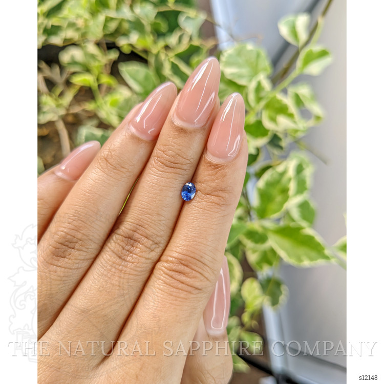 0.36 Ct. Blue Sapphire from Ceylon (Sri Lanka)