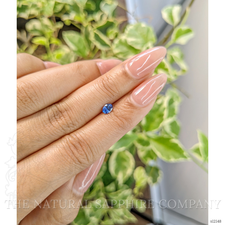 0.36 Ct. Blue Sapphire from Ceylon (Sri Lanka)