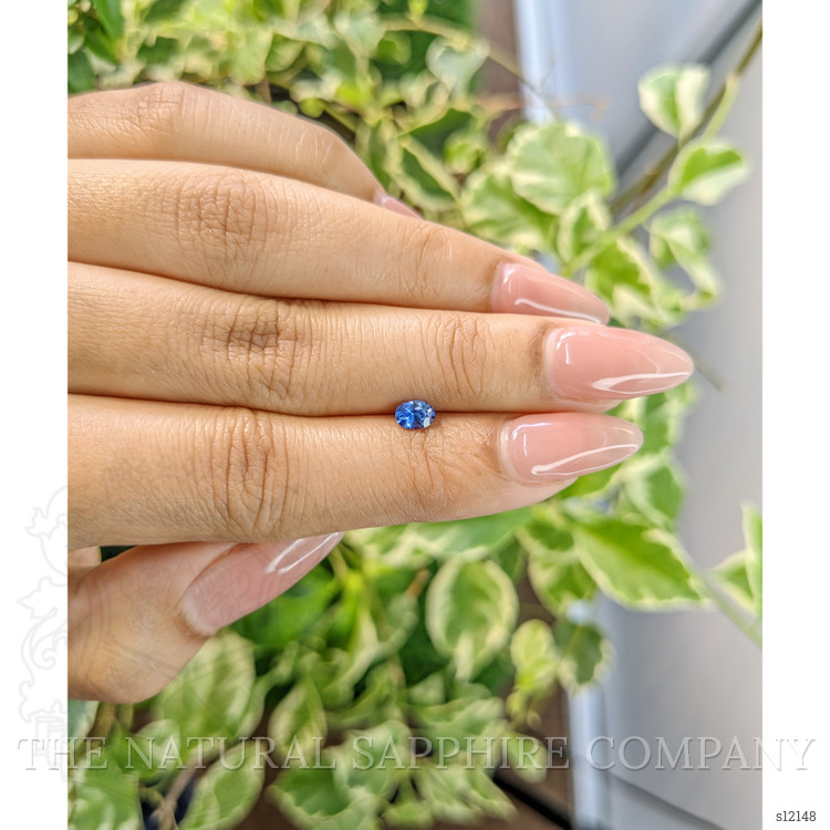 0.36 Ct. Blue Sapphire from Ceylon (Sri Lanka)