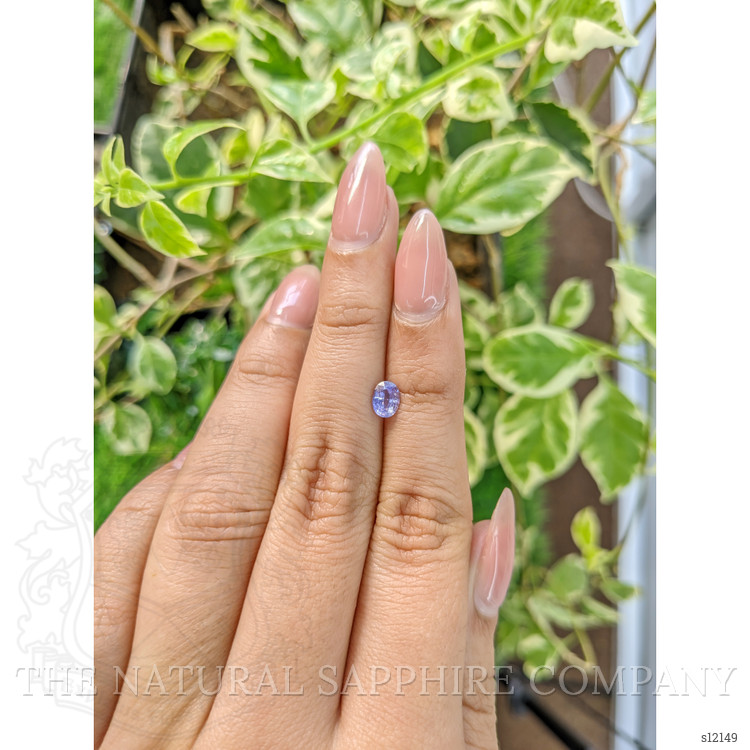 0.58 Ct. Purple Sapphire from Ceylon (Sri Lanka)