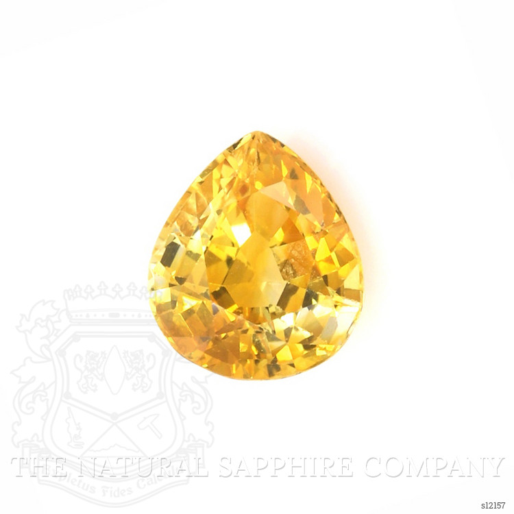 1.62 Ct. Yellow Sapphire from Ceylon (Sri Lanka)