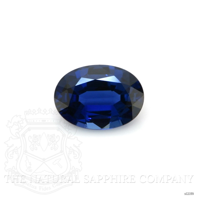 0.77 Ct. Blue Sapphire from Ceylon (Sri Lanka)