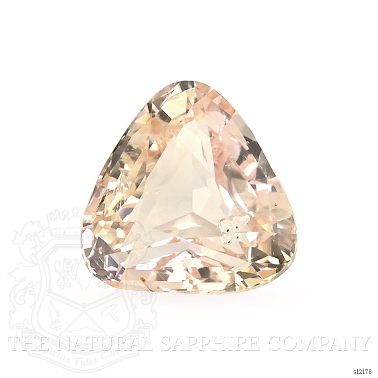 1.12 Ct. Peach Sapphire from Ceylon (Sri Lanka)