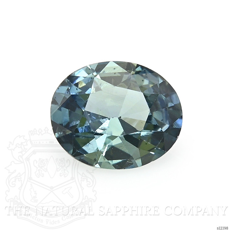1.18 Ct. Greenish Blue Sapphire from Ceylon (Sri Lanka)