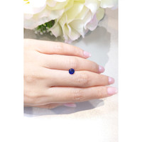 0.83 Ct. Blue Sapphire from Ceylon (Sri Lanka) Life Style