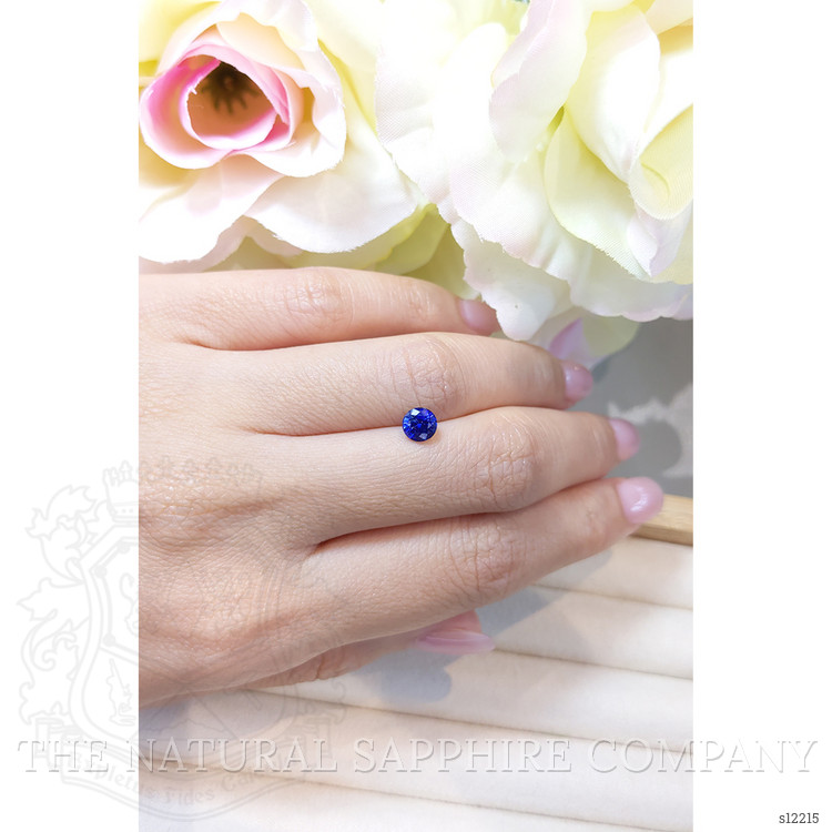 0.86 Ct. Blue Sapphire from Ceylon (Sri Lanka)