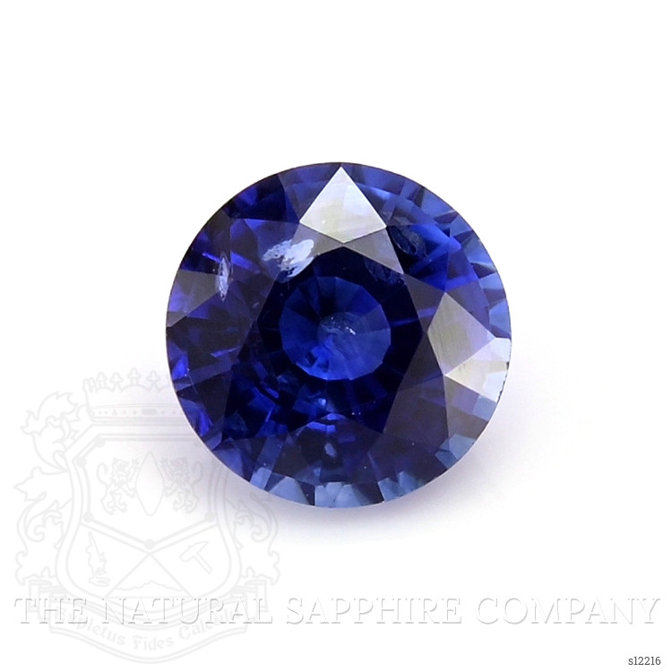 0.89 Ct. Blue Sapphire from Ceylon (Sri Lanka)