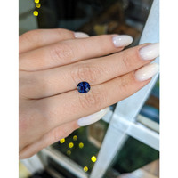 1.30 Ct. Blue Sapphire from Thailand Life Style