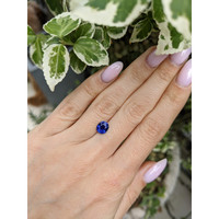 1.30 Ct. Blue Sapphire from Thailand Life Style