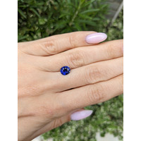 1.30 Ct. Blue Sapphire from Thailand Life Style