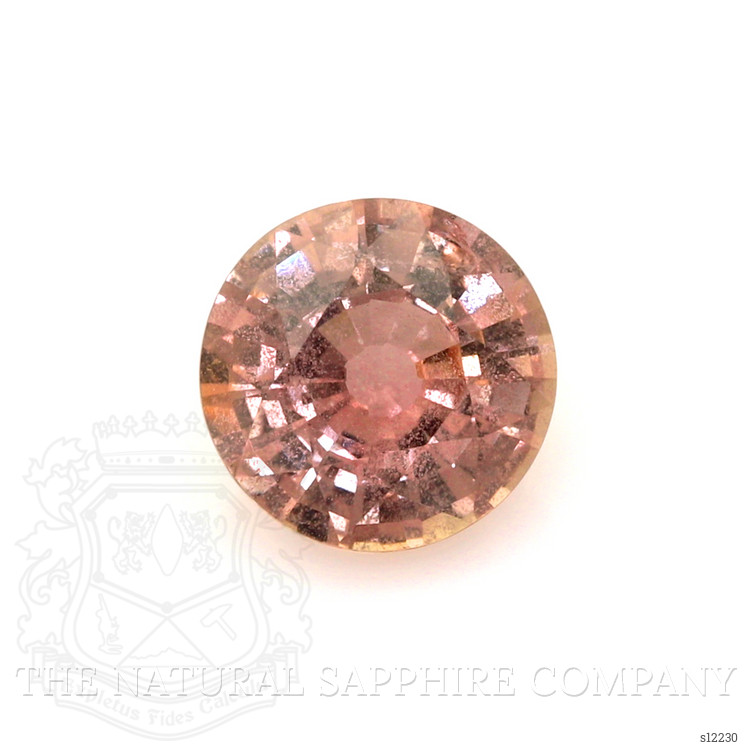2.26 Ct. Peach Sapphire from Ceylon (Sri Lanka)