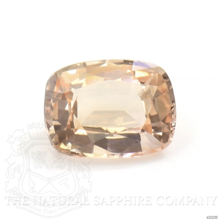 1.11 Ct. Peach Sapphire from Ceylon (Sri Lanka)