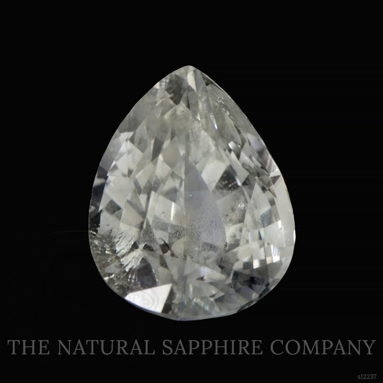 1.20 Ct. White Sapphire from Ceylon (Sri Lanka)