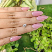 1.20 Ct. White Sapphire from Ceylon (Sri Lanka) Life Style