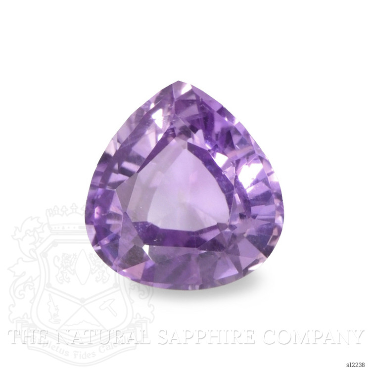 0.88 Ct. Purple Sapphire from Ceylon (Sri Lanka)