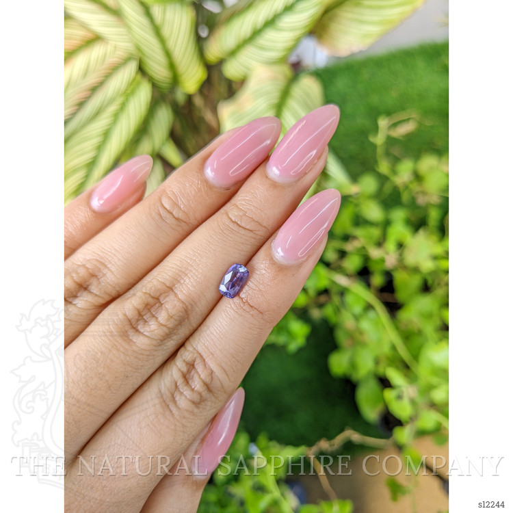 1.12 Ct. Purple Sapphire from Ceylon (Sri Lanka)