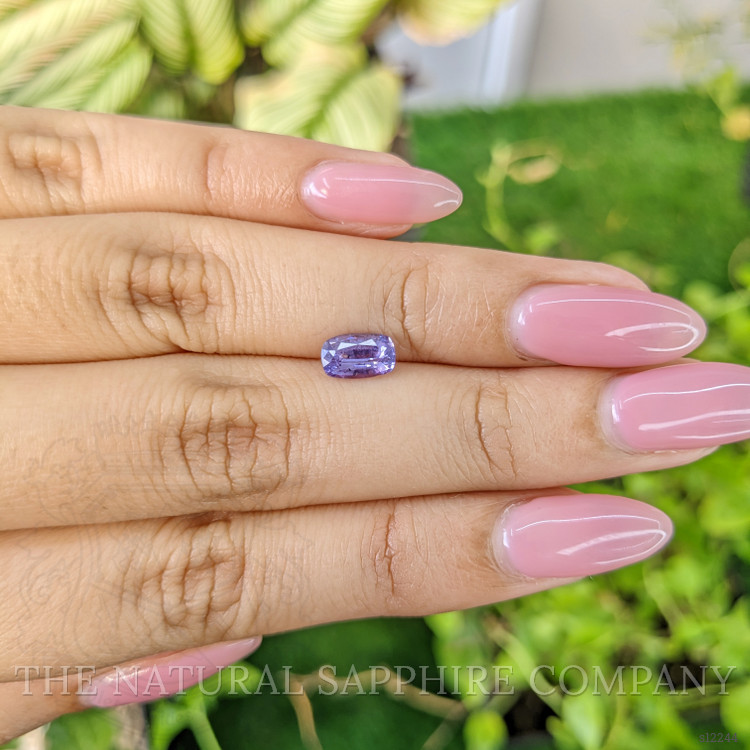 1.12 Ct. Purple Sapphire from Ceylon (Sri Lanka)